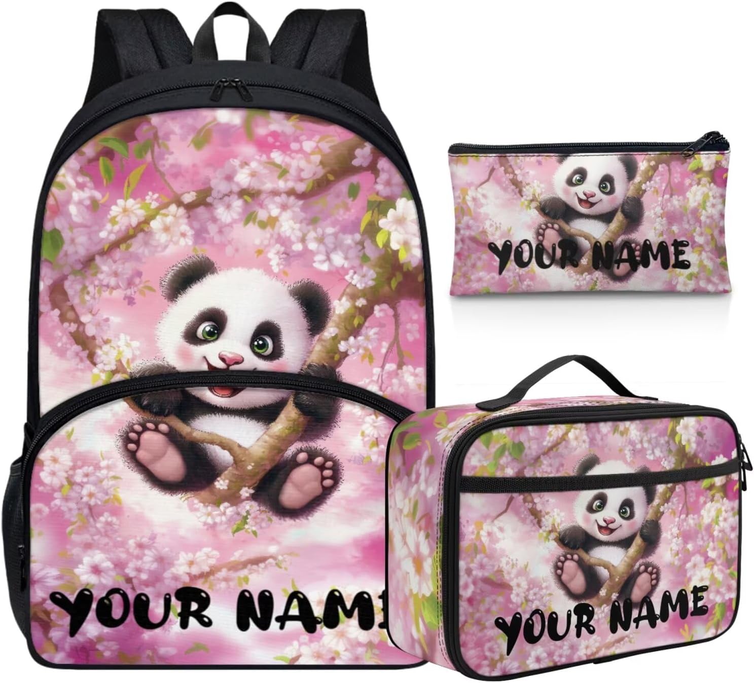 Howilath Mushroom Frog Backpack for Boys Kids Backpack with Lunch Box Aesthetic Pencil Case 3PCS Set 4th 5th 6th Grade Cute Bookbag 17 inch Kawaii School Bag with Name Customized - Image 21