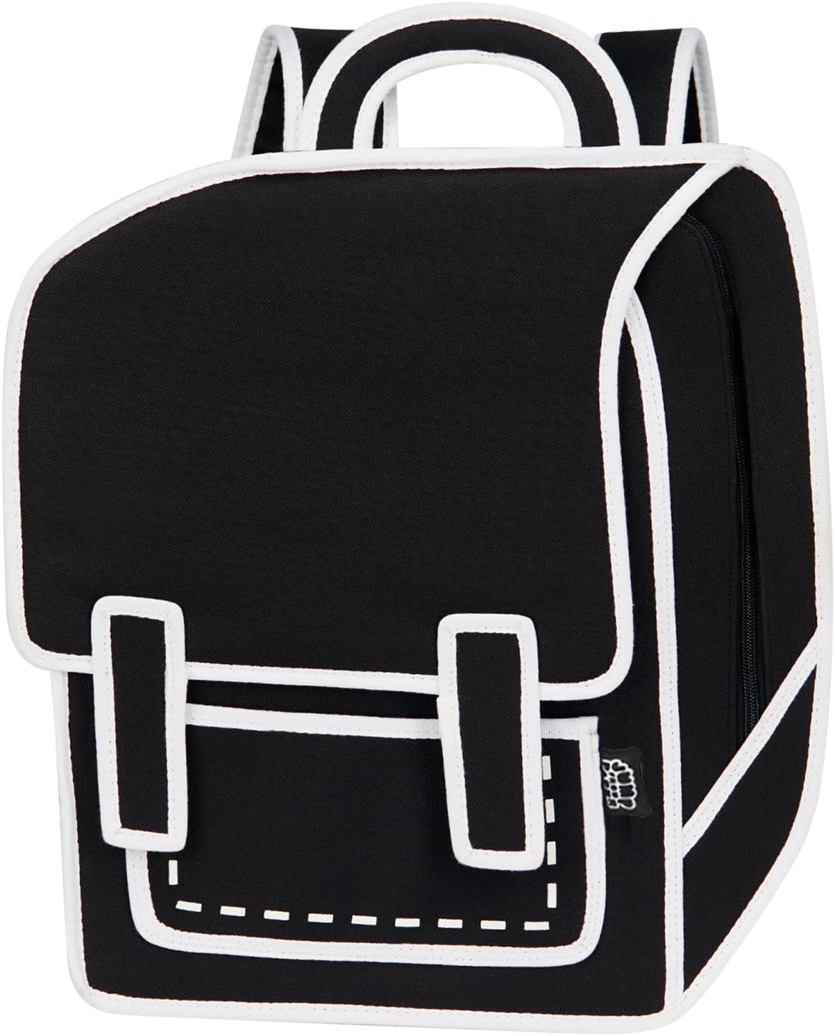 JUMPFROMPAPER 2D Cartoon Backpack (Spaceman), Fun Novelty Backpacks Bags for Adults and Senior Year, Laptop and Essentials - Image 10