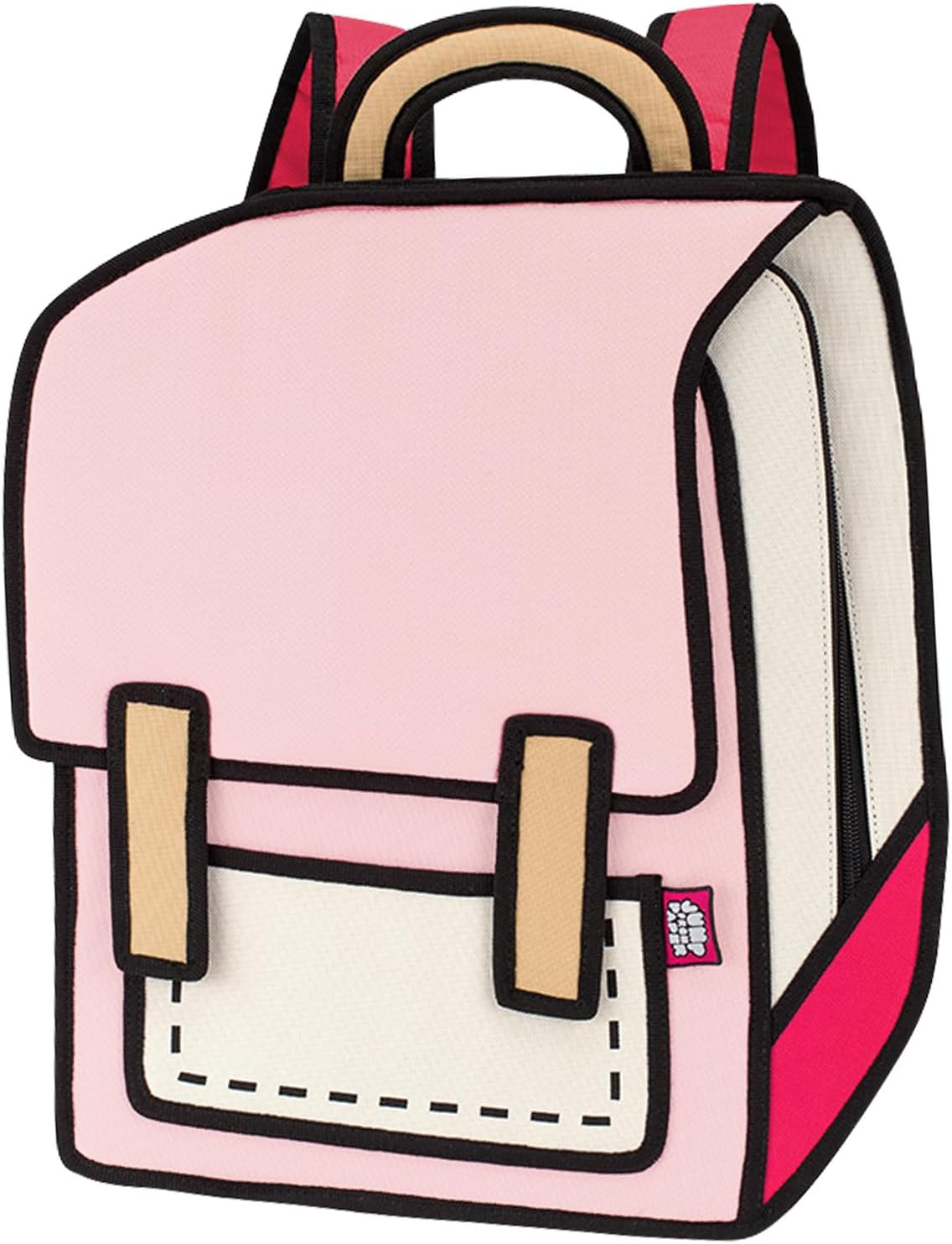 JUMPFROMPAPER 2D Cartoon Backpack (Spaceman), Fun Novelty Backpacks Bags for Adults and Senior Year, Laptop and Essentials - Image 15