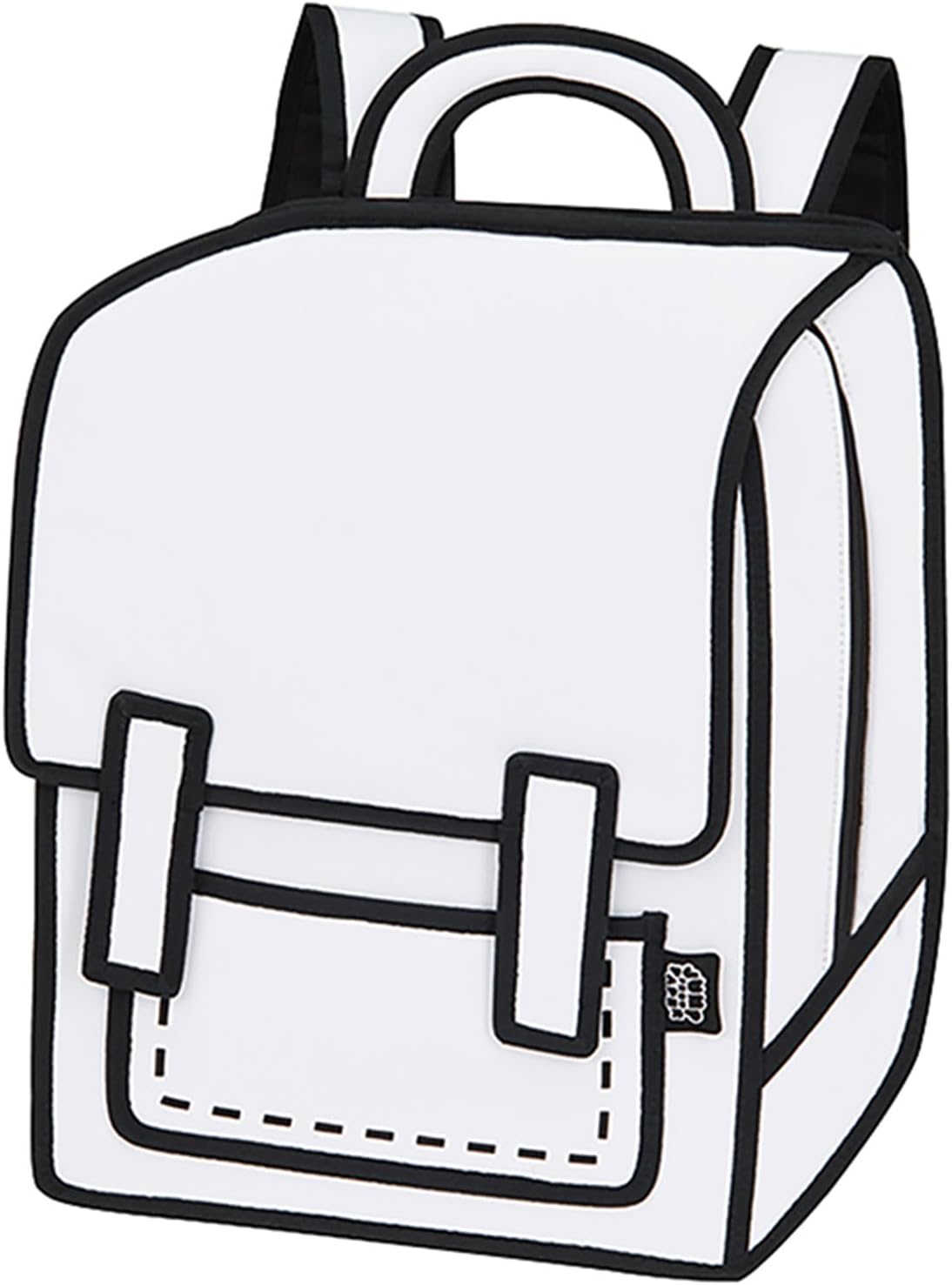 JUMPFROMPAPER 2D Cartoon Backpack (Spaceman), Fun Novelty Backpacks Bags for Adults and Senior Year, Laptop and Essentials - Image 13