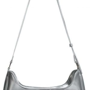 KeAiDMon Y2k Fashion Shoulder Bag Kawaii Lolita Ita Bag Badge Display Bag with Two Transparent Display Windows