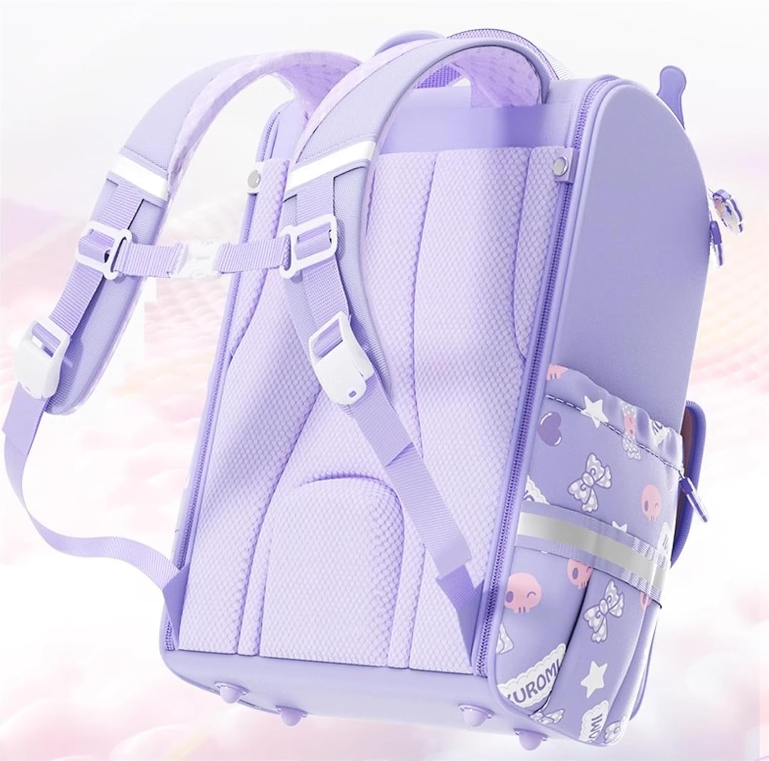 Kuromi Japanese Cartoon Character Backpack School Bag - Image 3