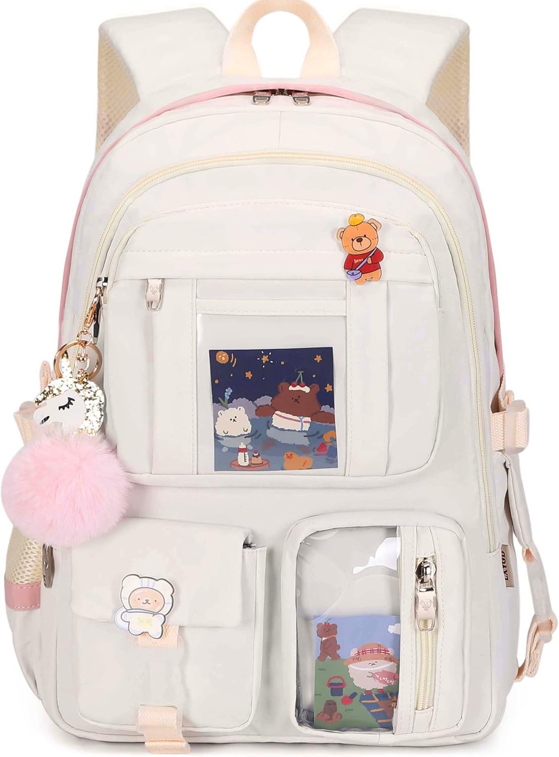 Laptop Backpacks 16 Inch School Bag Elementary College Backpack Daypack Kawaii Bookbags - Image 7