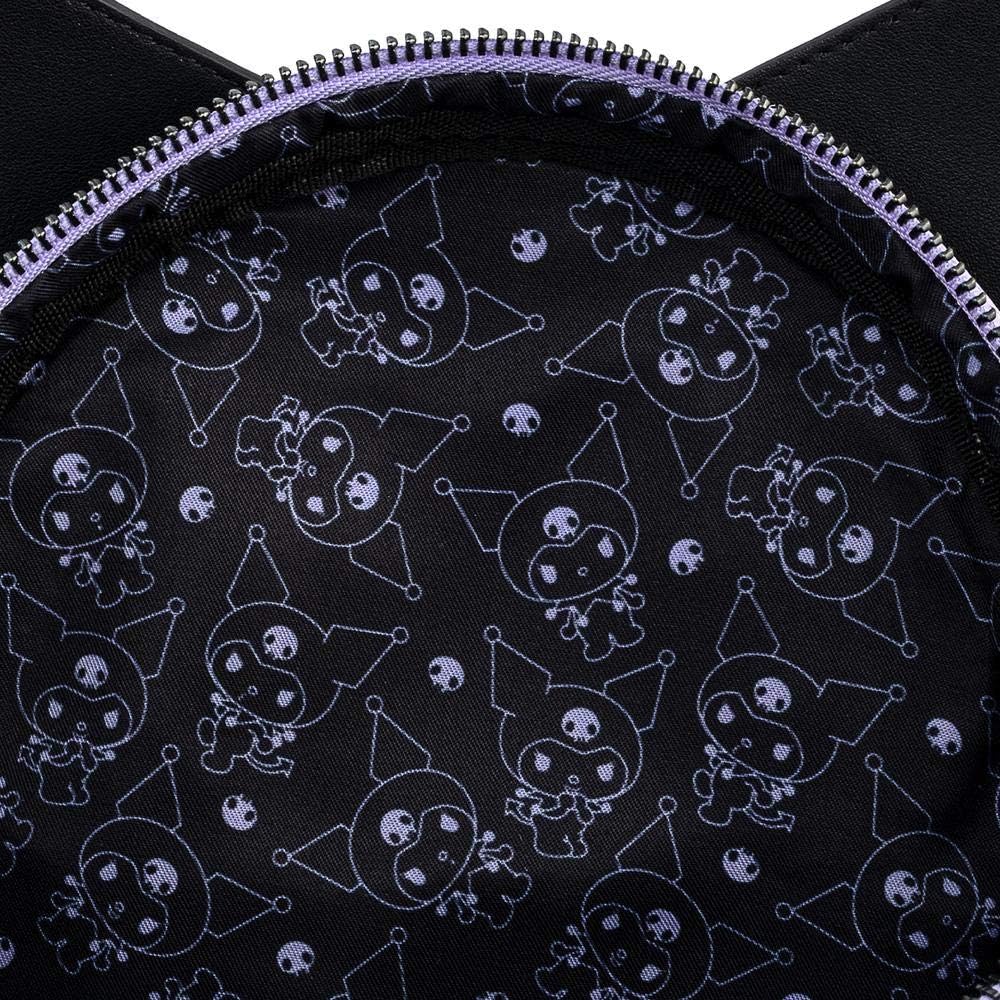 Loungefly Sanrio Hello Kitty Kuromi Womens Double Strap Shoulder Bag - Image 3