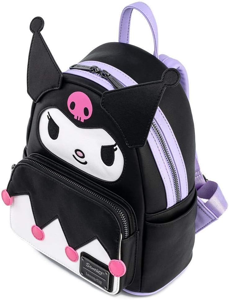 Loungefly Sanrio Hello Kitty Kuromi Womens Double Strap Shoulder Bag - Image 6