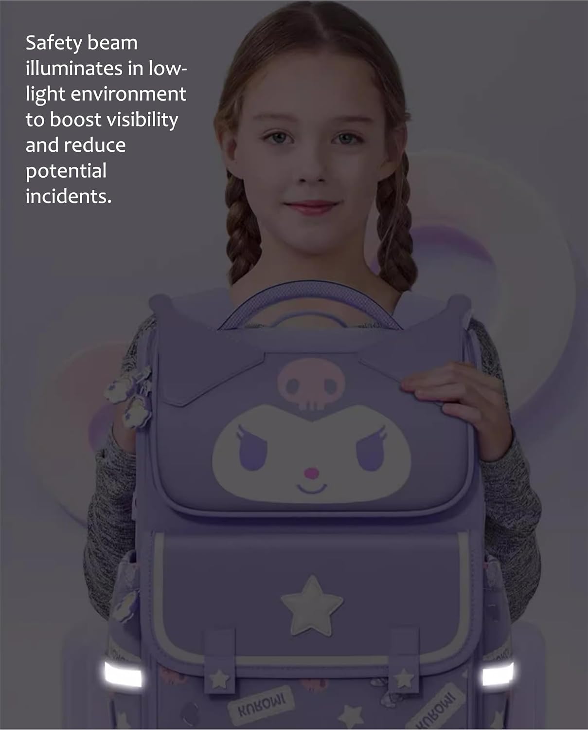 My Melody Japanese Cartoon Character Backpack School Bag - Image 6