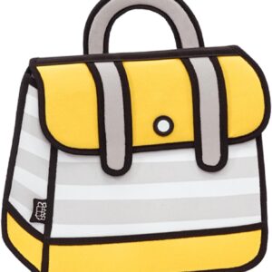 Original 2D Cartoon Backpack (Stripe), Fun Novelty Backpacks Bags for Women, Adults and Senior Year, for Campus, Daily Use and Travel