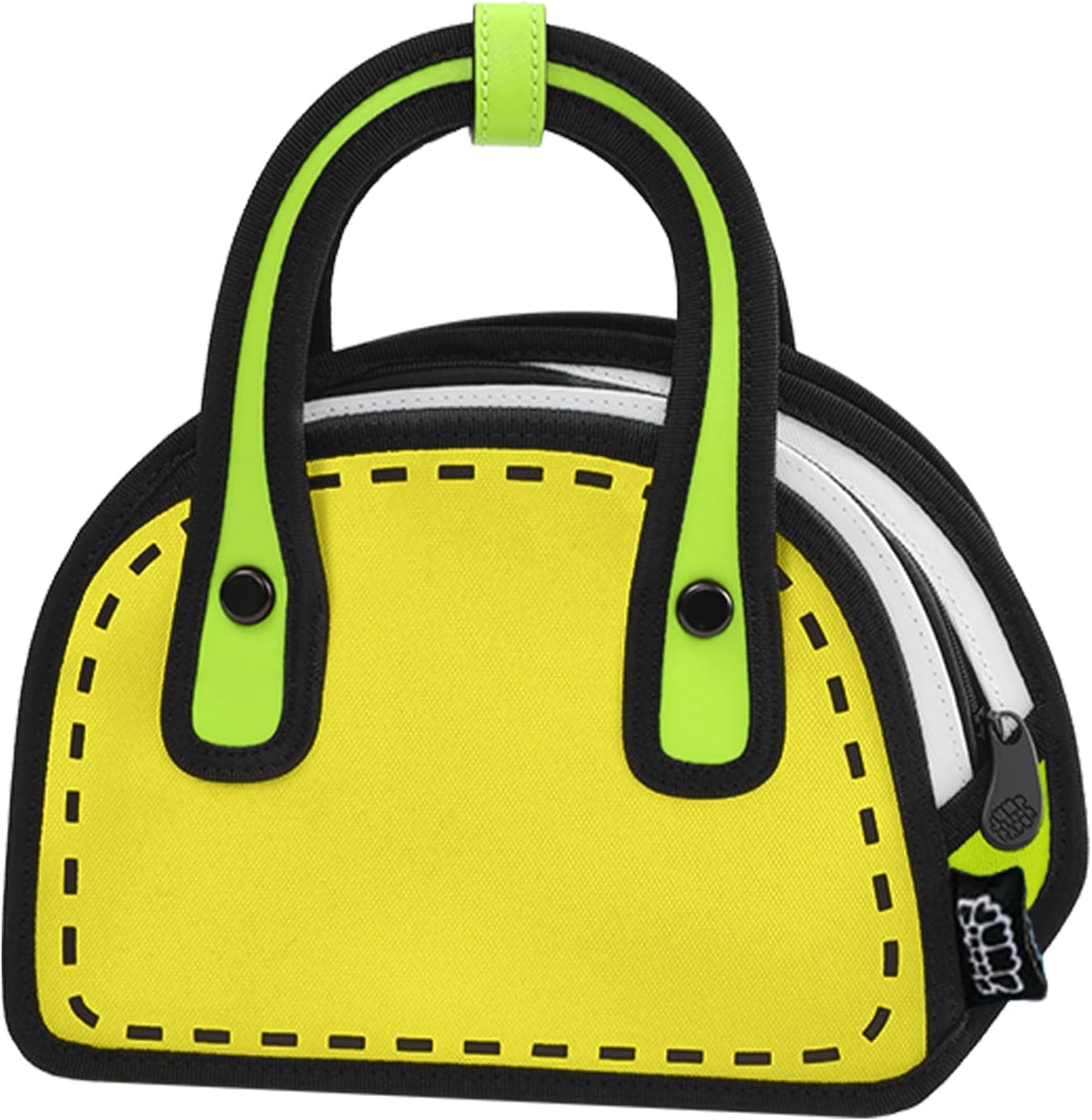 Original 2D Cartoon Crossbody Bag (Carly) - Fun Pop Art, Cross Body Shoulder Bags for Women, Senior Year, Daily and Travel - Image 11