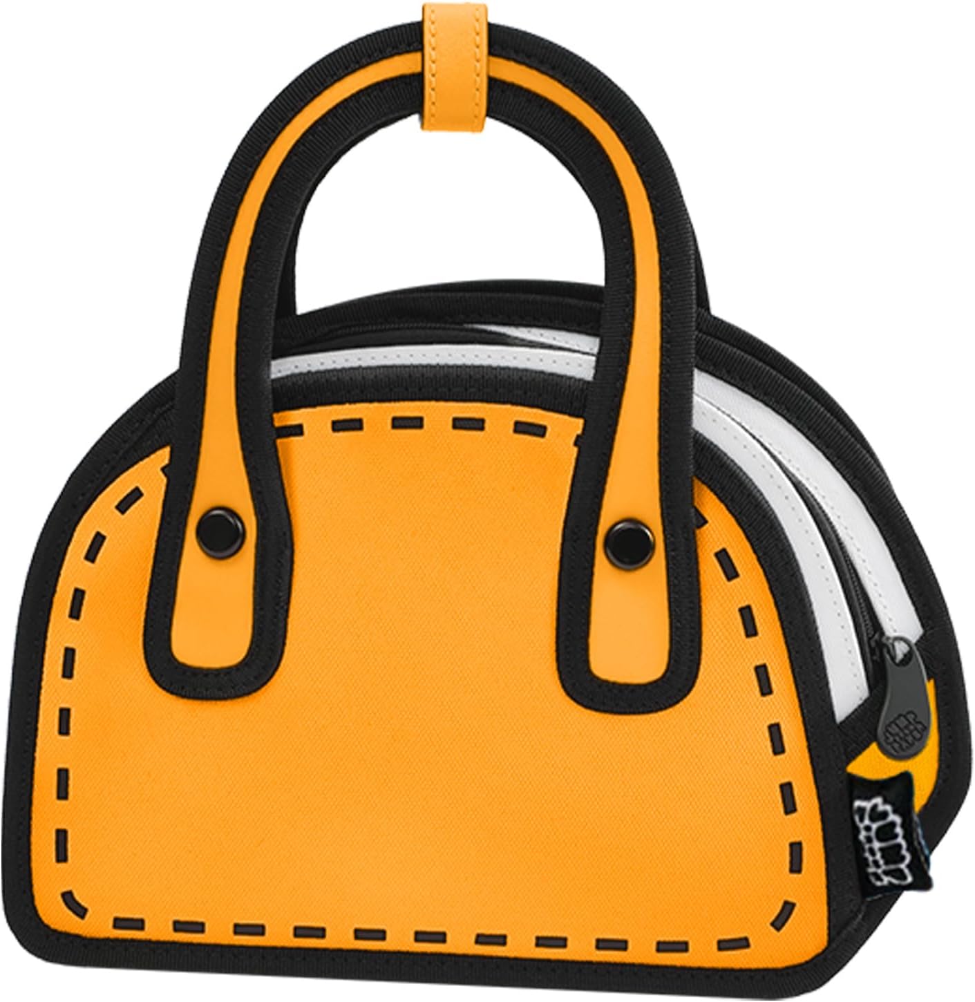 Original 2D Cartoon Crossbody Bag (Carly) - Fun Pop Art, Cross Body Shoulder Bags for Women, Senior Year, Daily and Travel - Image 12