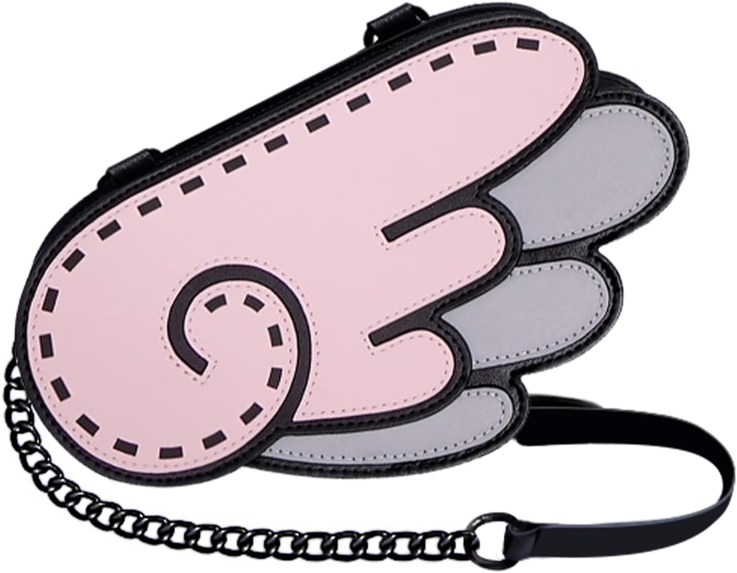 Original 2D Cartoon Crossbody Bag (Cupid) - Fun Novelty Pop Art, Trendy Cross Body Shoulder Bags Purse for Women, for Daily and Travel