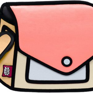 Original 2D Cartoon Crossbody Bag (Giggle) \u2013 Fun Pop Art, Trendy Cross Body Shoulder Bags for Senior Year and Women