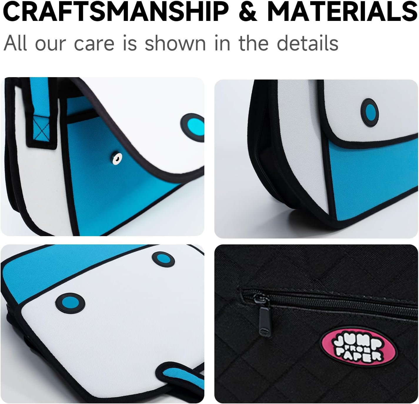 Original 2D Cartoon Crossbody Bag (Hookey), Fun Novelty Cross Body Bags for Women, Senior Year, Carries Ipad or Other Essentials for Daily and Travel - Image 3