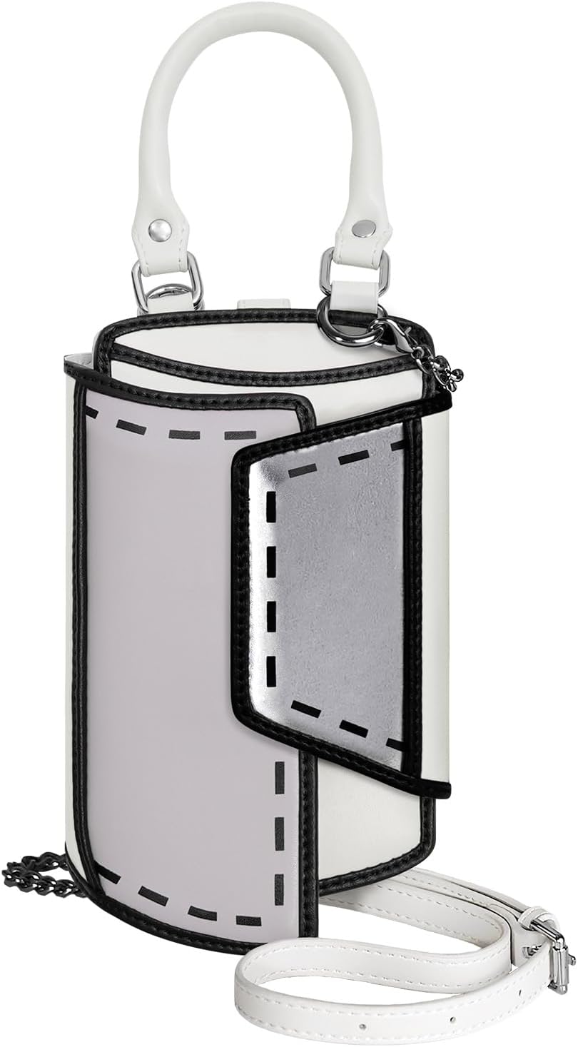 Original 2D Cartoon Crossbody Cell Phone Bag (Sally) - Fun Pop Art, Cross Body Cellphone Shoulder Bags Purse for Women - Image 7