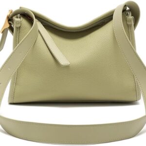 Pillow bag women's leather spring and summer casual fashion retro single shoulder crossbody size 25 * 16 * 20cm