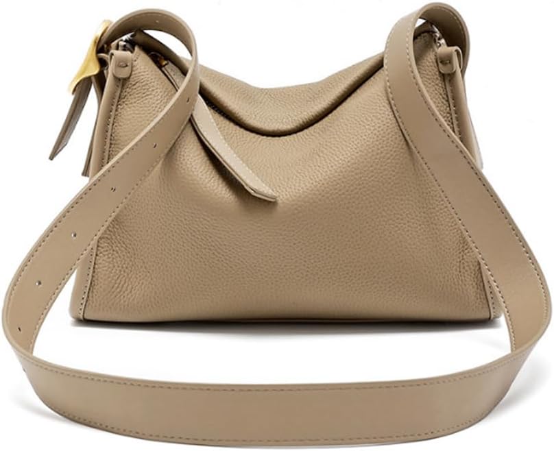 Pillow bag women's leather spring and summer casual fashion retro single shoulder crossbody size 25 * 16 * 20cm - Image 6