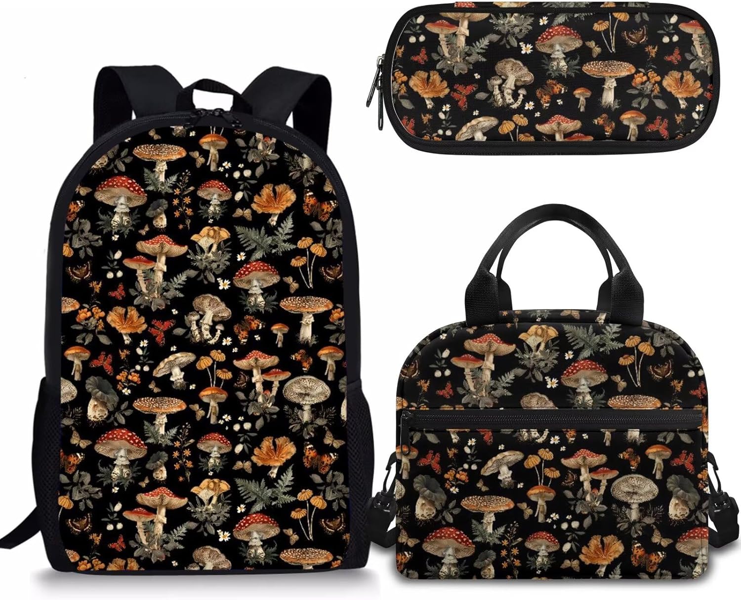 Rnyleeg Girls Cute Backpack Set with Lunch Tote Bag Pencil Holder,3Pcs Kawaii Girls Strawberry Koala Animal Print Preschool Elementary Backpacks for Toddler Children - Image 13