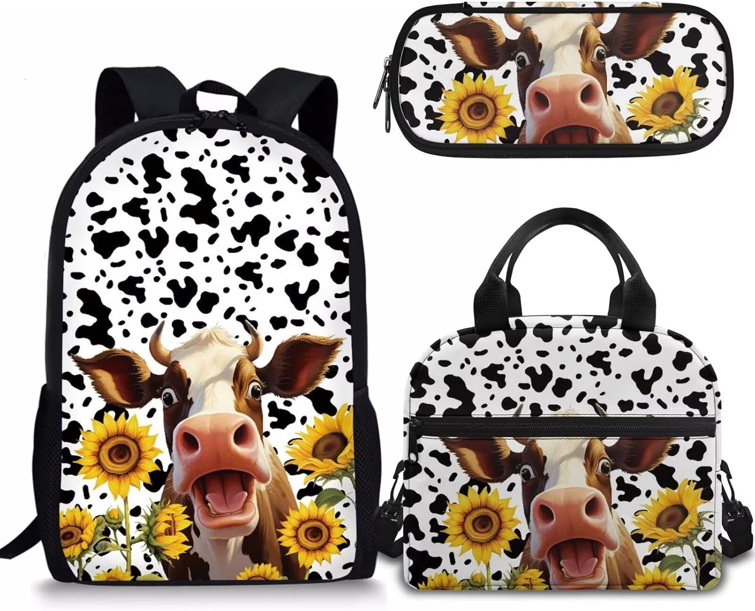 Rnyleeg Girls Cute Backpack Set with Lunch Tote Bag Pencil Holder,3Pcs Kawaii Girls Strawberry Koala Animal Print Preschool Elementary Backpacks for Toddler Children - Image 18