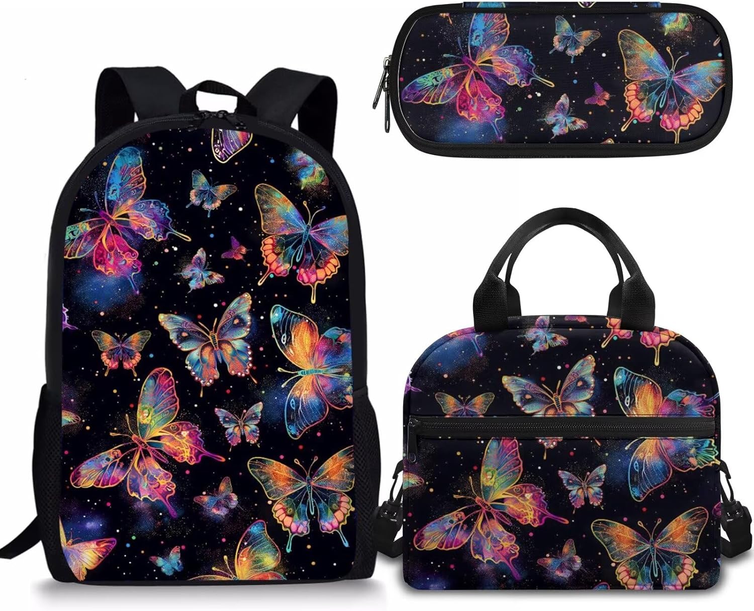 Rnyleeg Girls Cute Backpack Set with Lunch Tote Bag Pencil Holder,3Pcs Kawaii Girls Strawberry Koala Animal Print Preschool Elementary Backpacks for Toddler Children - Image 23