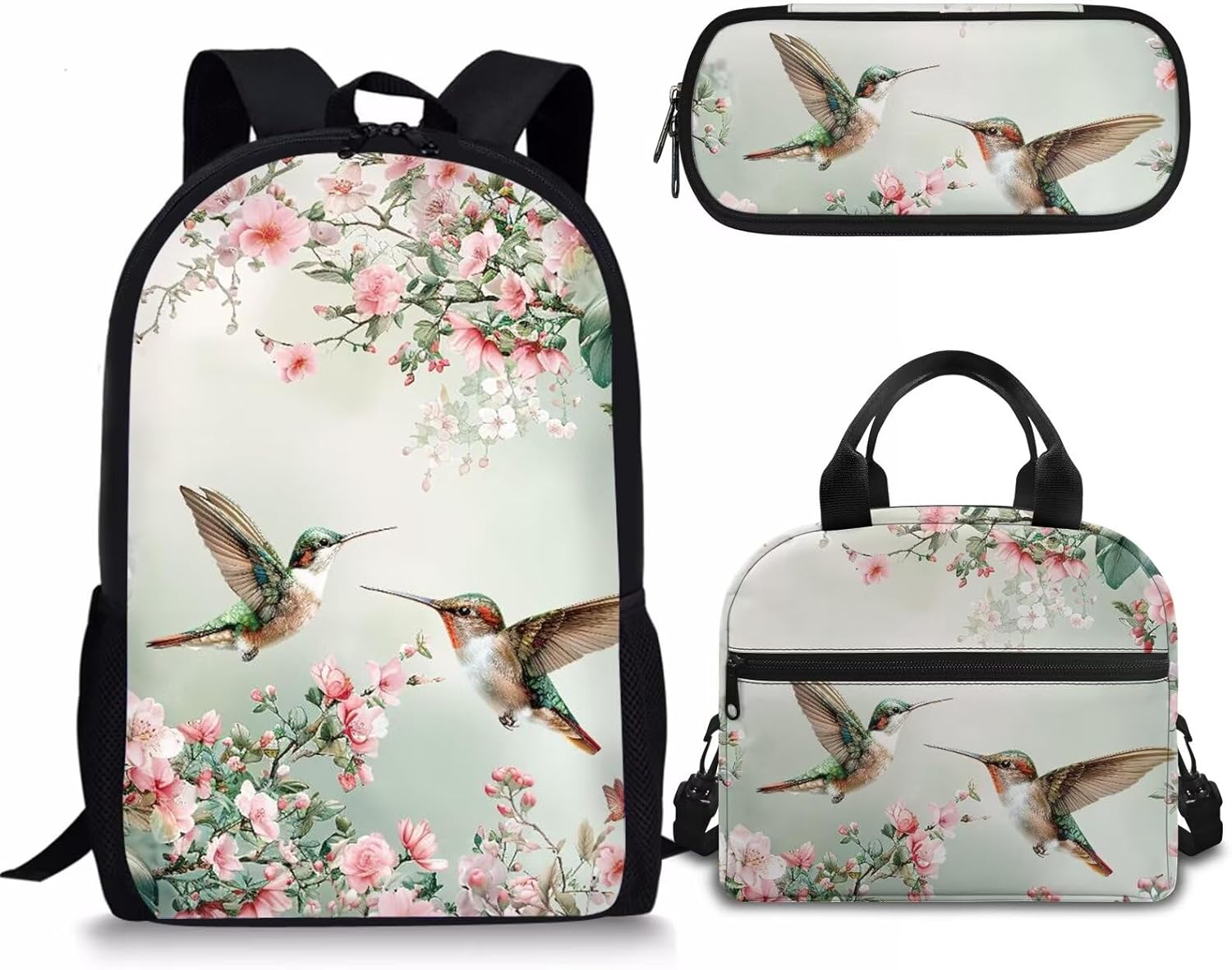 Rnyleeg Girls Cute Backpack Set with Lunch Tote Bag Pencil Holder,3Pcs Kawaii Girls Strawberry Koala Animal Print Preschool Elementary Backpacks for Toddler Children - Image 20