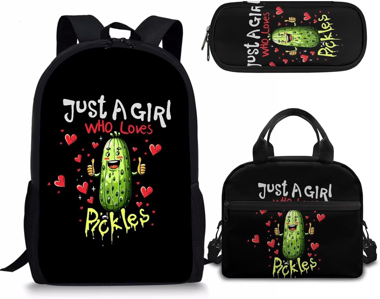 Rnyleeg Girls Cute Backpack Set with Lunch Tote Bag Pencil Holder,3Pcs Kawaii Girls Strawberry Koala Animal Print Preschool Elementary Backpacks for Toddler Children - Image 11