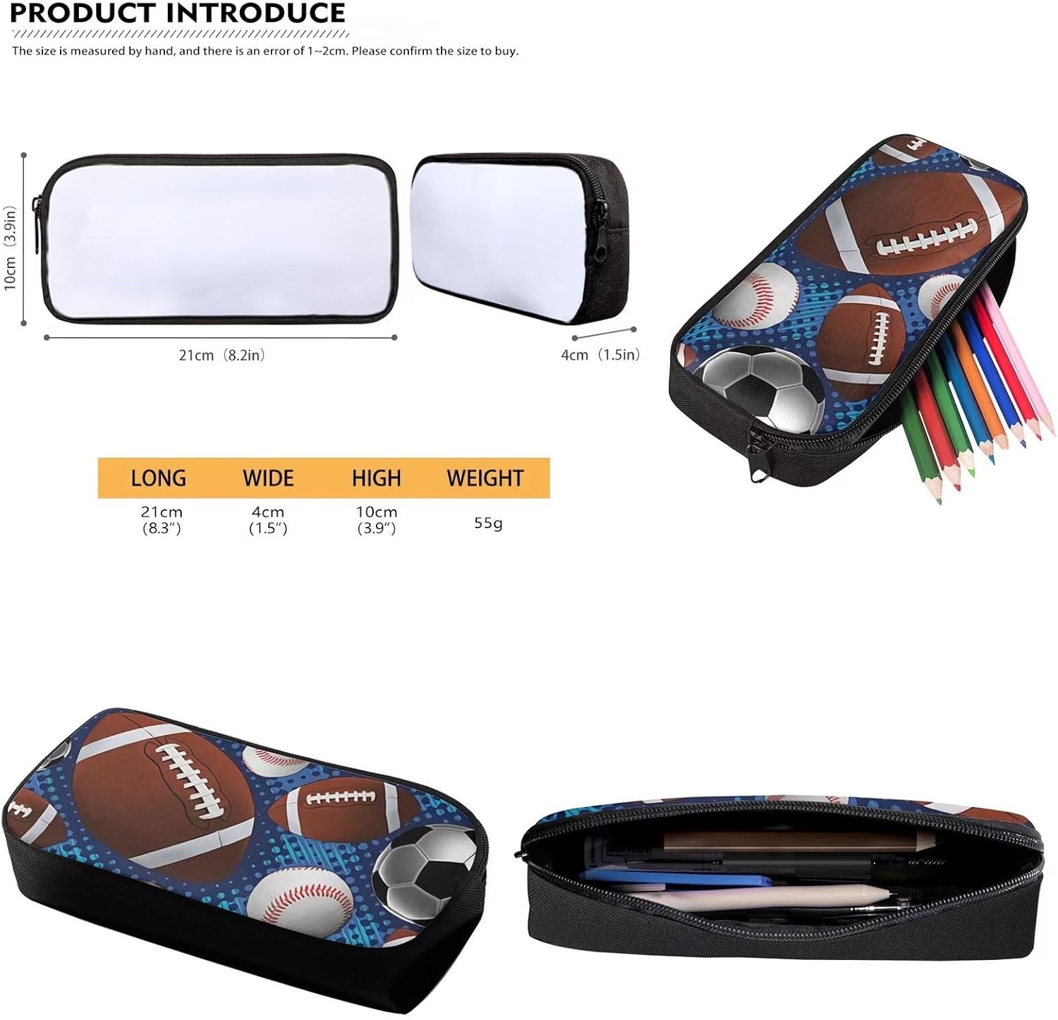 Rnyleeg Girls Kawaii Backpack Cute Ice Cream Print Kids Preschool Elementary School Bag Backpacks and Lunch Box,Lightweight Toddler Backpack with Pencil Case Trifold Wallets,4 In 1 - Image 4