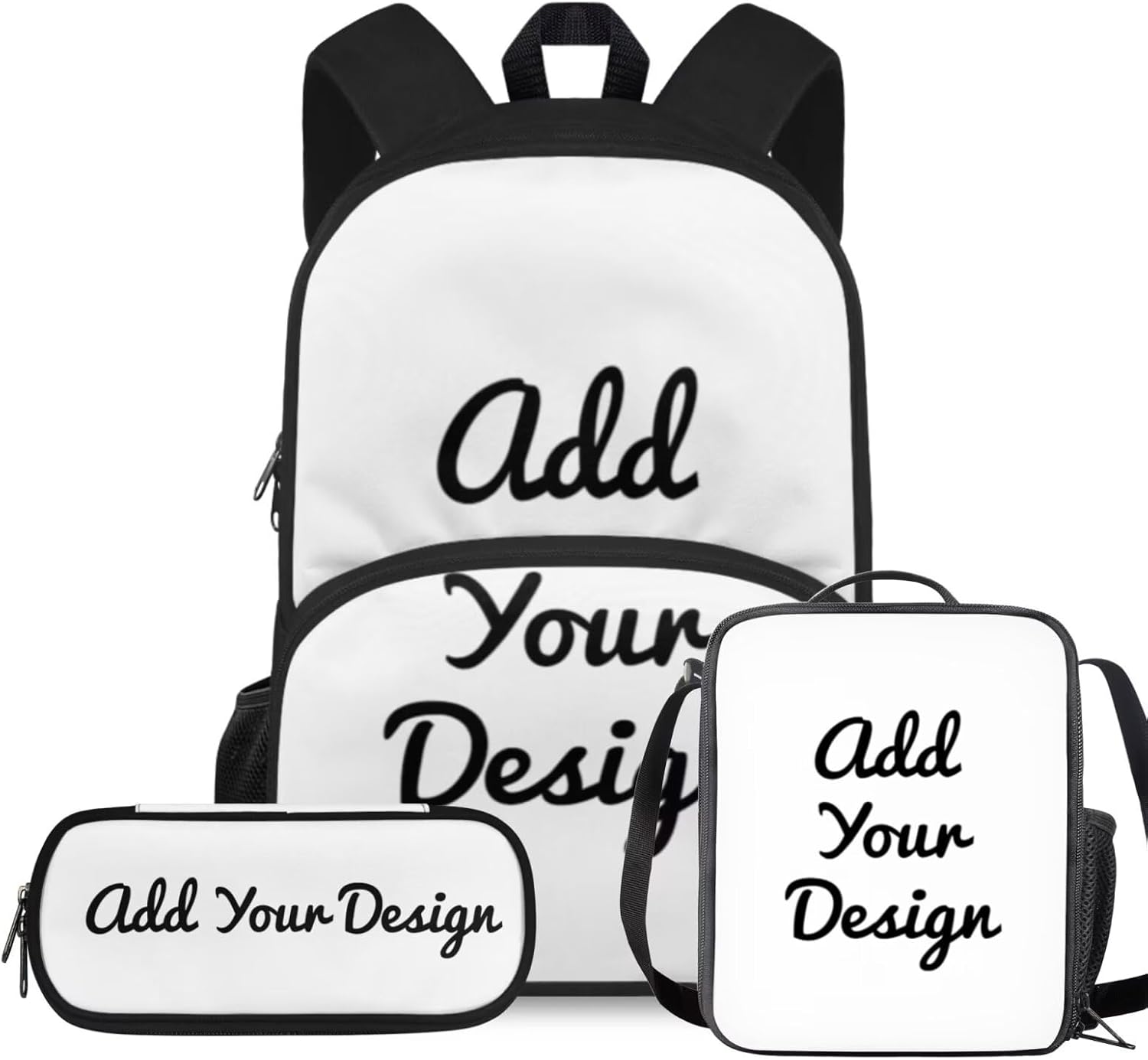 Rshubino Kawaii Cat Bookbag for Girls Mushroom Backpack for School 3 Pcs Girls School Bag with Lunch Bag for Toddler Casual Travel Daypack Rucksack - Image 24