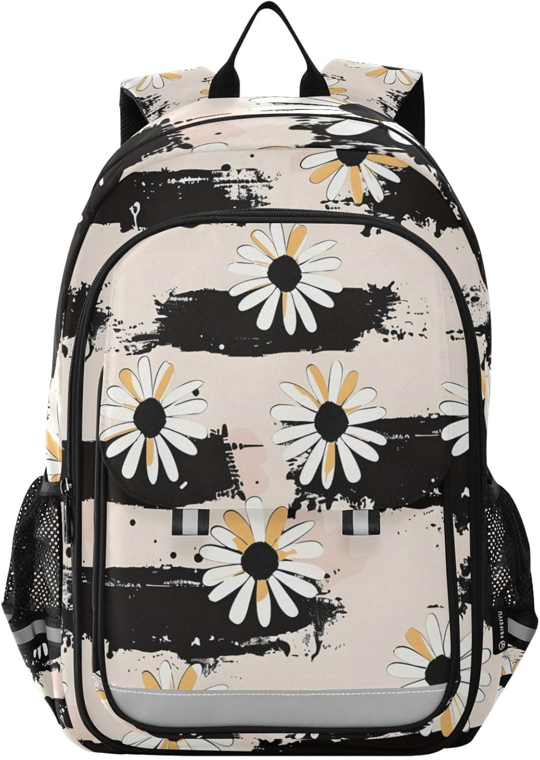 senya School Backpack Kids College Rucksack Travel Bookbag Fashion Back Pack Girls Boys Exquisite Kawaii Daisy Flowers