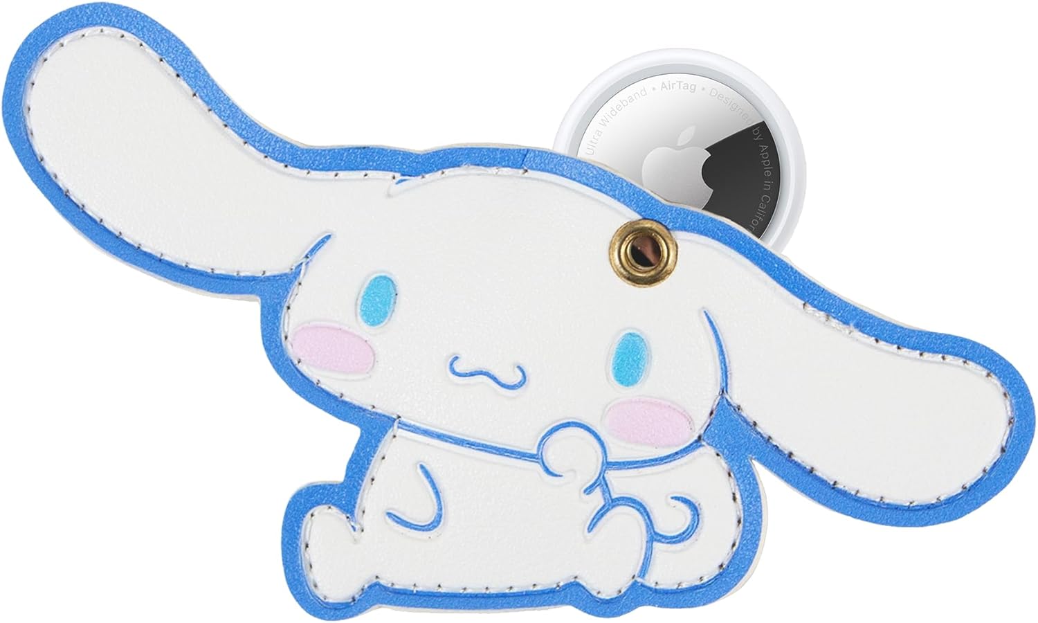 Sonix x Sanrio Plush Phone Wallet - Fuzzy Character Crossbody Bag (Cinnamoroll) + AirTag Keychain Cover (Cinnamoroll) - Image 5
