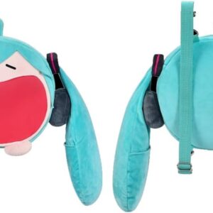 The First Sound of Animation The Future Hatsune&Miku Kawaii Backpack, Comic-Con y2k Shoulder Bag Daypack Kawaii Backpack Grunge Itabag Purse