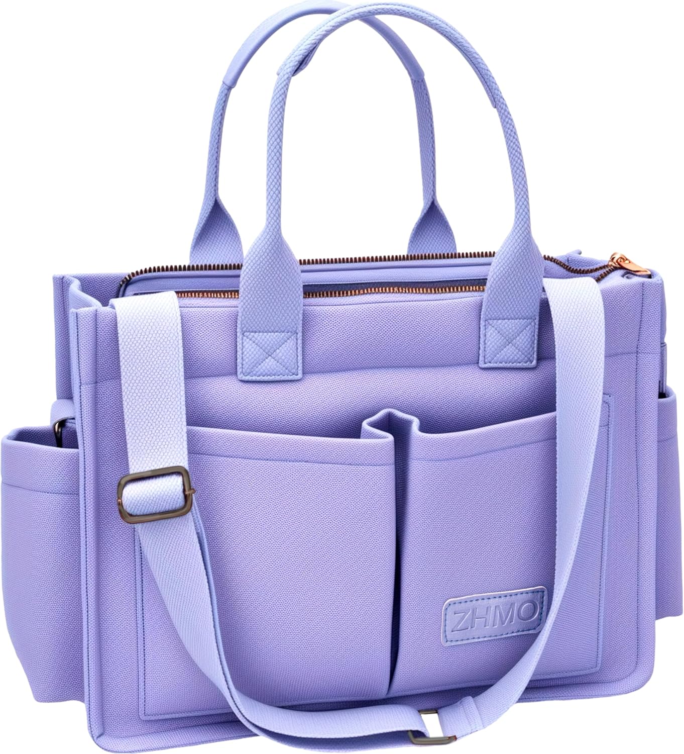 Tote Bag for Women With Compartments,Large Canvas Tote Women's Purse Crossbody Bags Work Laptop Book Bag Satchels Handbags - Image 20