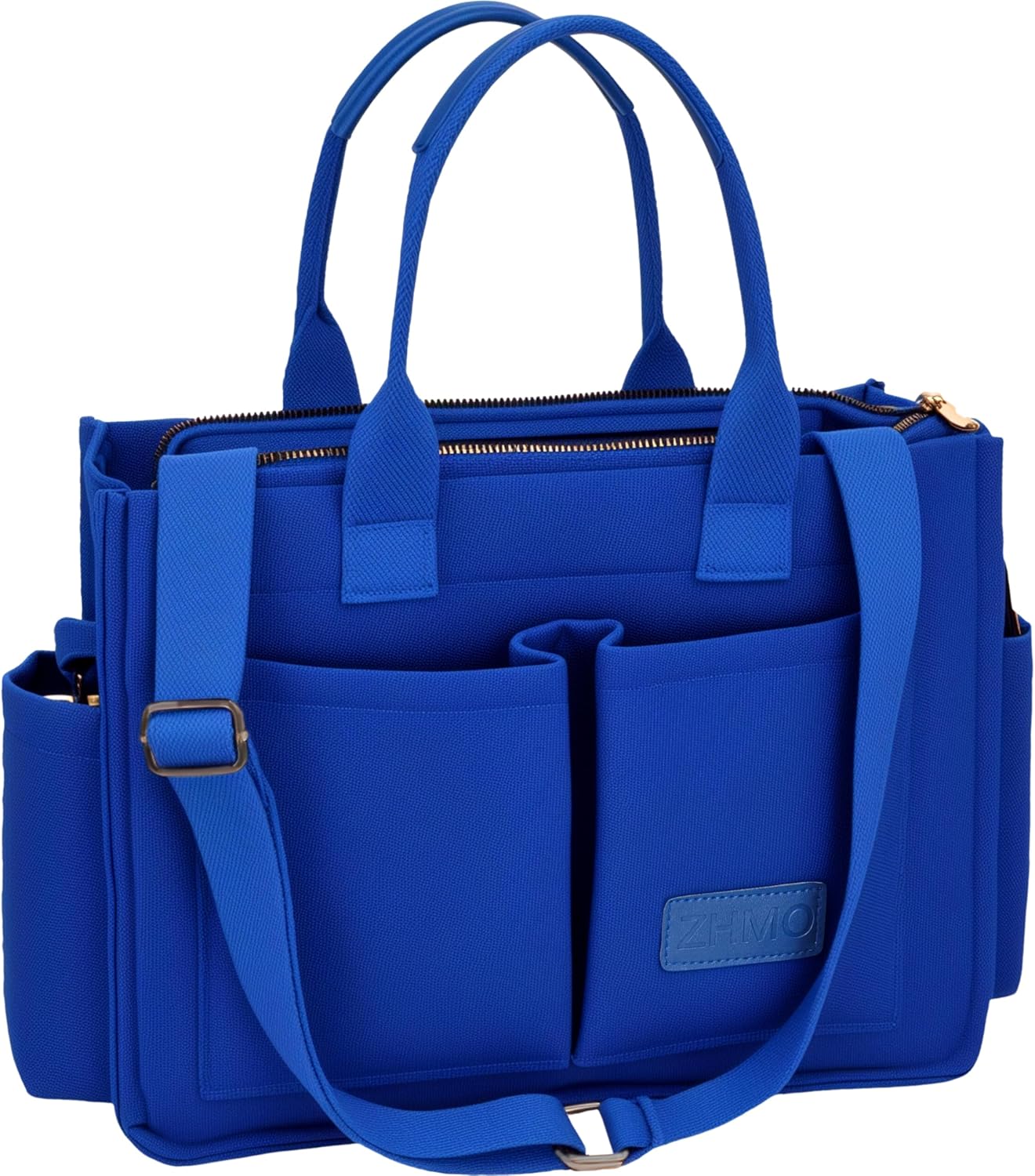 Tote Bag for Women With Compartments,Large Canvas Tote Women's Purse Crossbody Bags Work Laptop Book Bag Satchels Handbags - Image 19